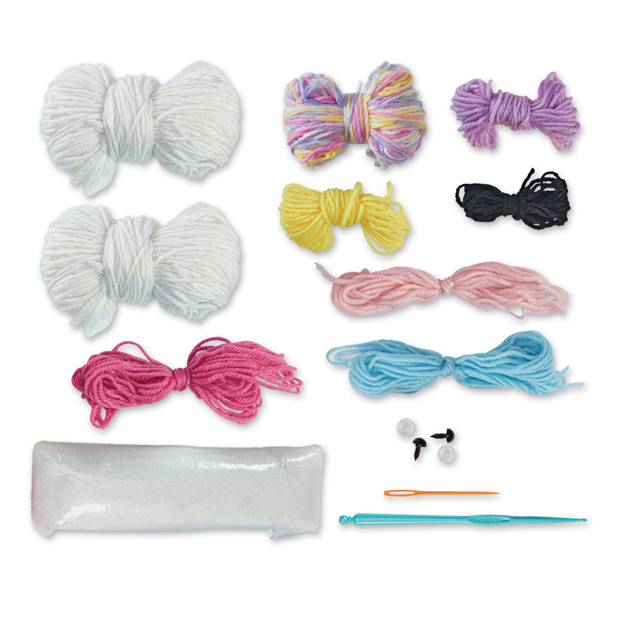 Intermediate Unicorn Amigurumi Crochet Kit by Loops & Threads®